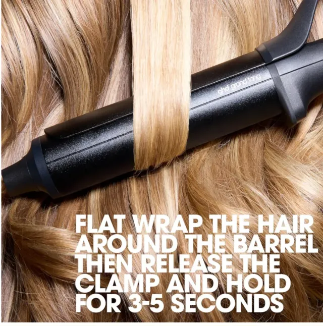 Tenacilla GHD Chronos Curve Grand Negra