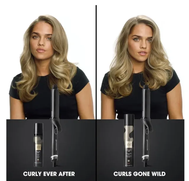 Tenacilla GHD Chronos Curve Grand Negra