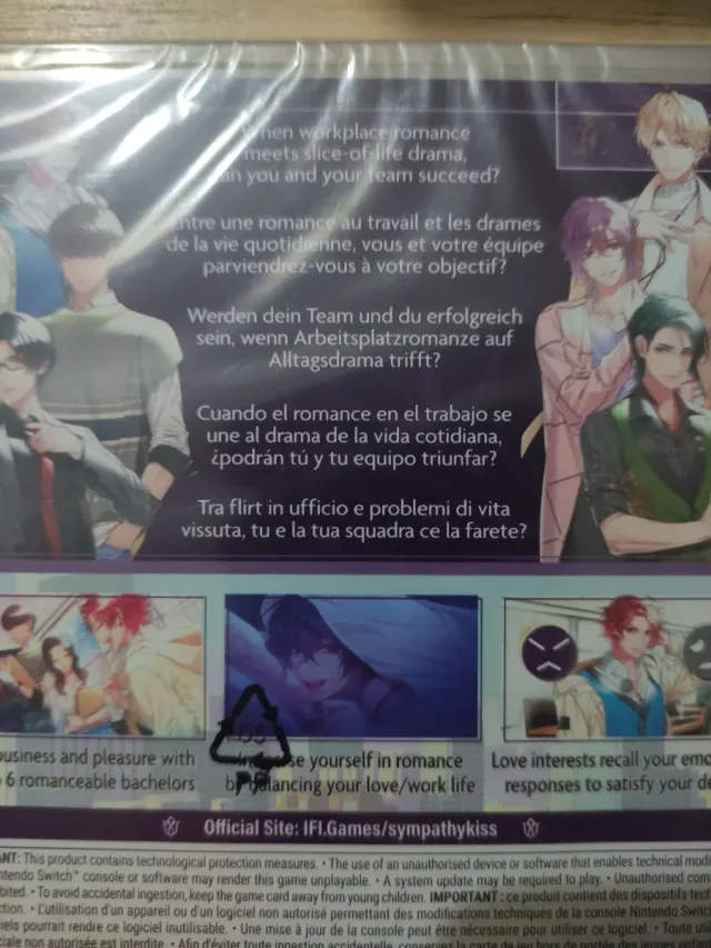 Juego Nintendo Switch Sympathy Kiss