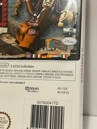 LEGO Piratas del Caribe Wii
