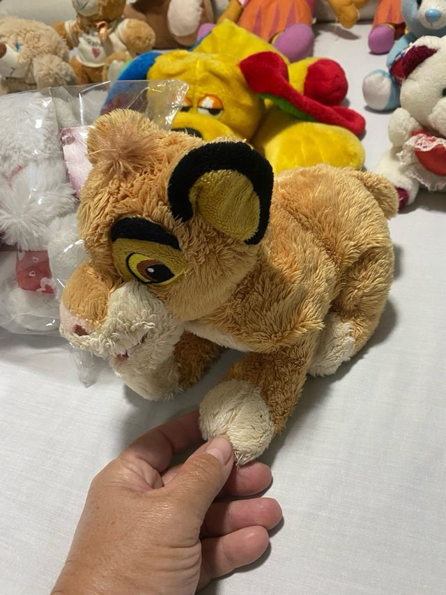 Lote 12 peluches por 12€