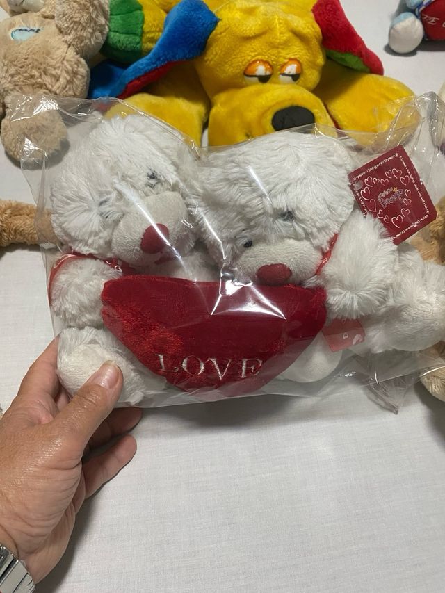 Lote 12 peluches por 12€