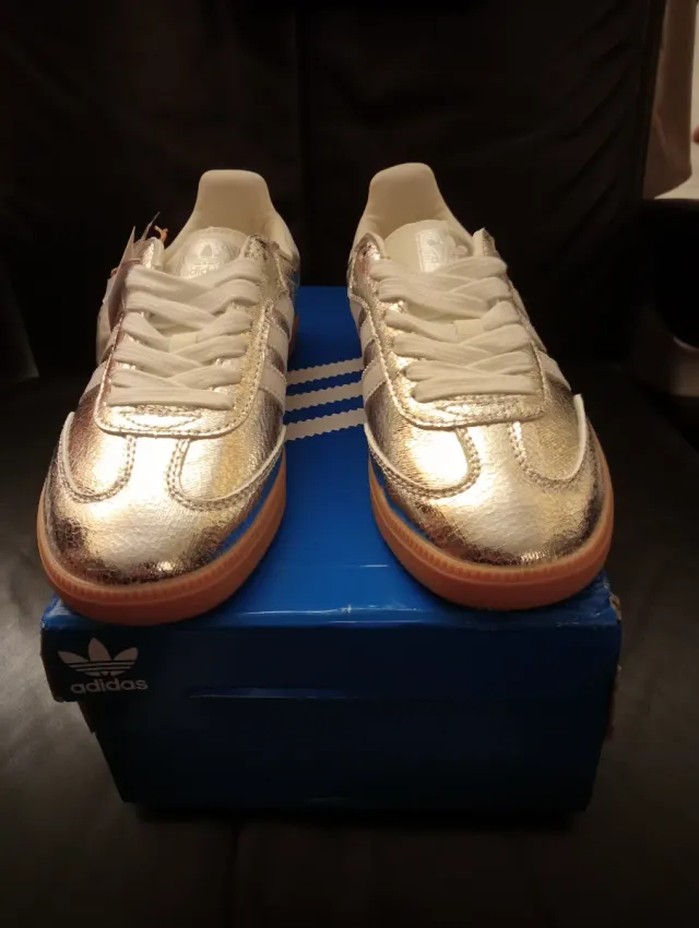 Adidas Samba OG W Talla 38 EU Plateadas Nuevas