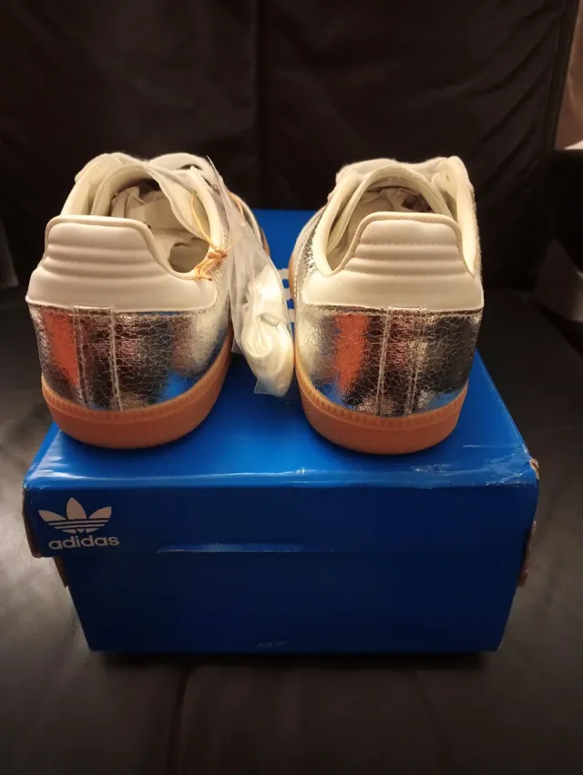 Adidas Samba OG W Talla 38 EU Plateadas Nuevas