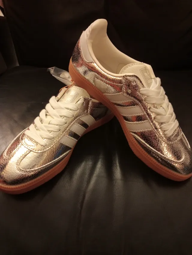 Adidas Samba OG W Talla 38 EU Plateadas Nuevas