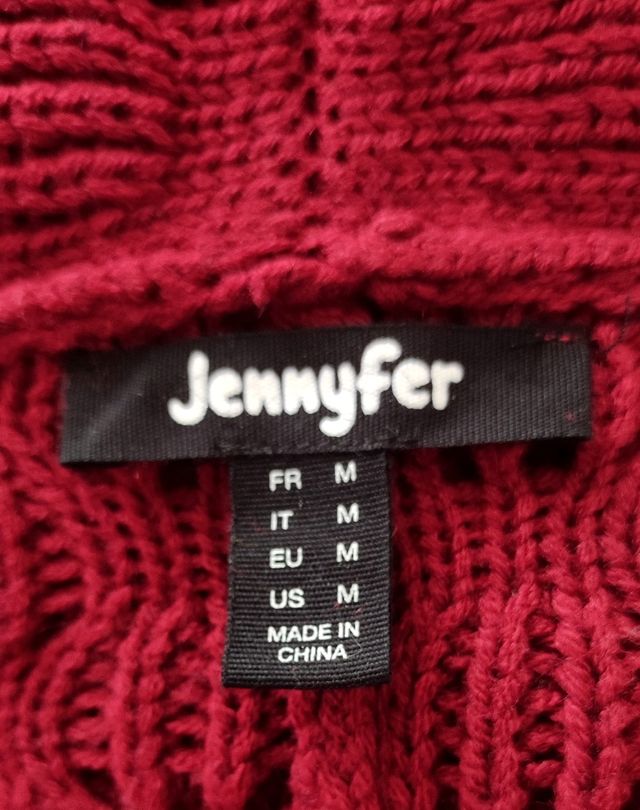Chaqueta/casaco lã Jennyfer Tamanho M/L como novo