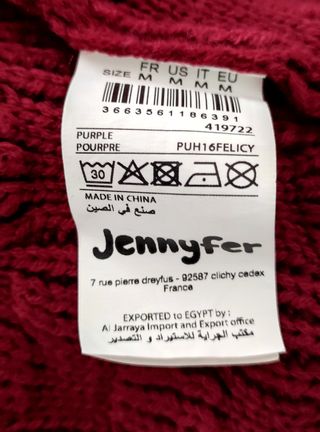 Chaqueta/casaco lã Jennyfer Tamanho M/L como novo