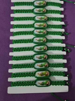 Pulseras San Judas Tadeo Verdes