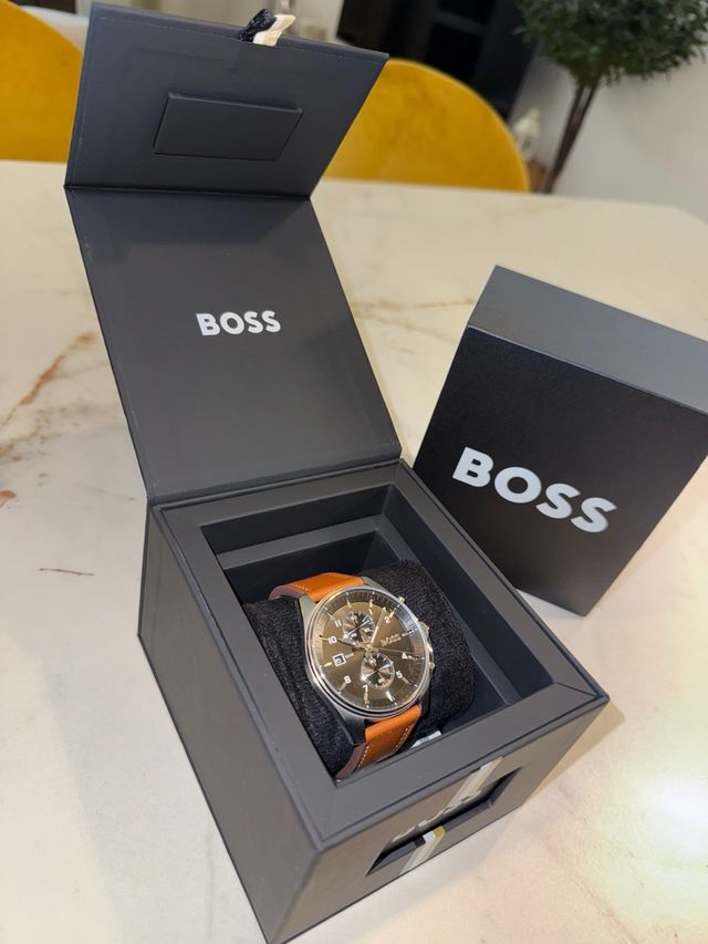 Reloj BOSS SKYTRAVELLER UHR Negro/Marrón