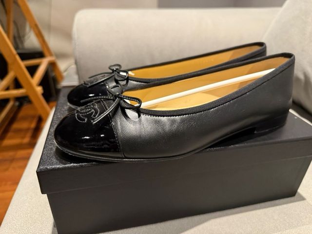 Bailarinas Chanel Negras