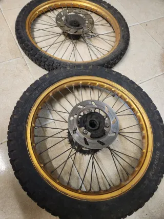 Pareja Llantas 49cc Originales