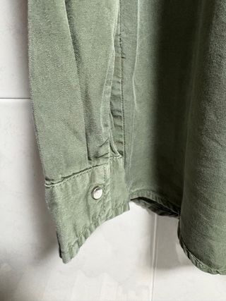 Camisa Springfield verde militar