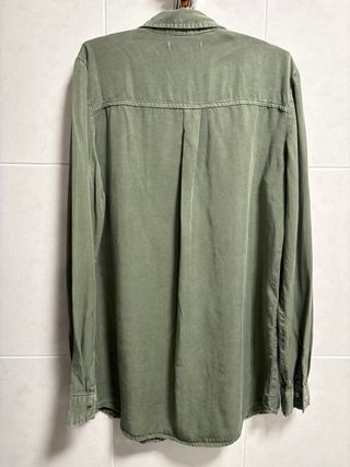 Camisa Springfield verde militar