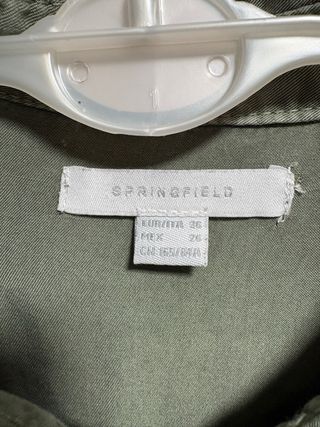 Camisa Springfield verde militar