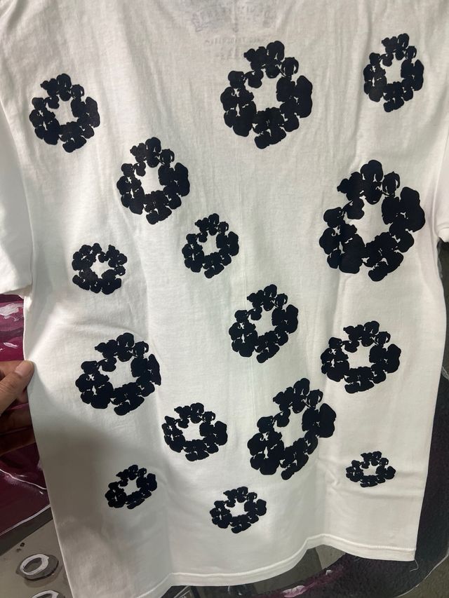 Camiseta Denim Tears Blanca Talla S