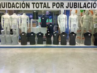 Bustos Maniquí Tienda Ropa