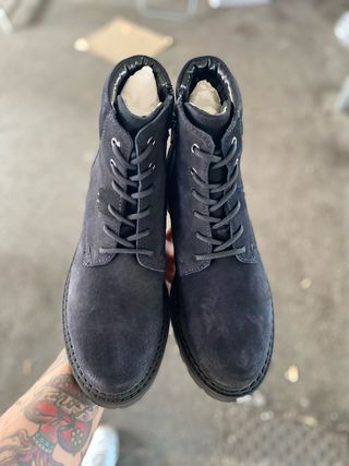 Stivali camoscio nero Parrotto 42