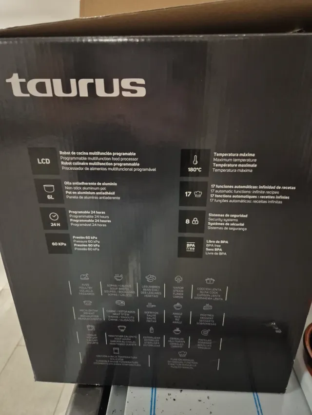 Robot de cocina Taurus