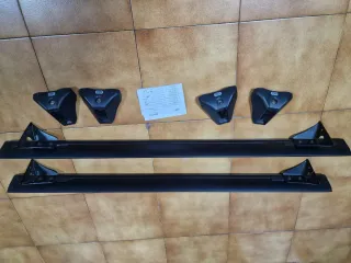 Barras Cruz Airo Fix Dark con Cierres Antirrobo