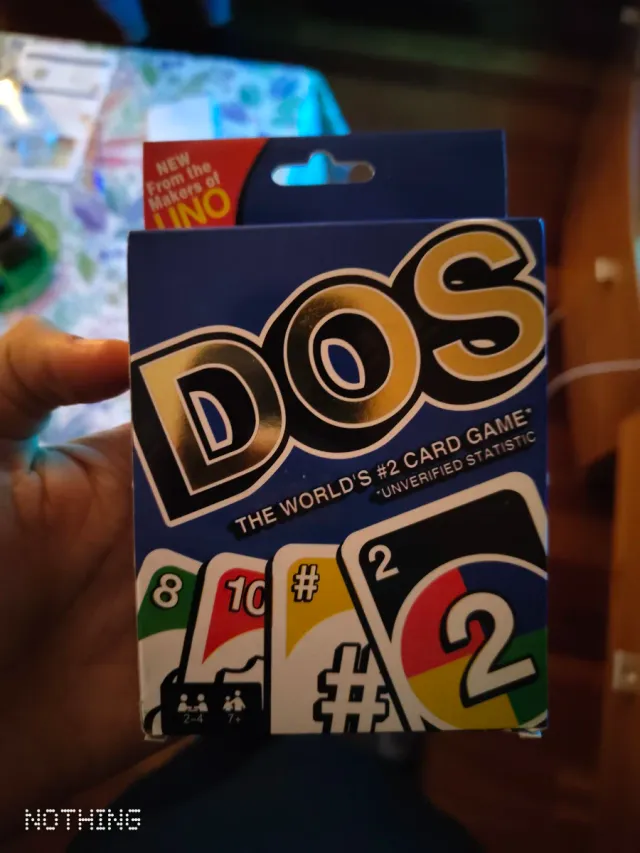Juego de cartas DOS Original.