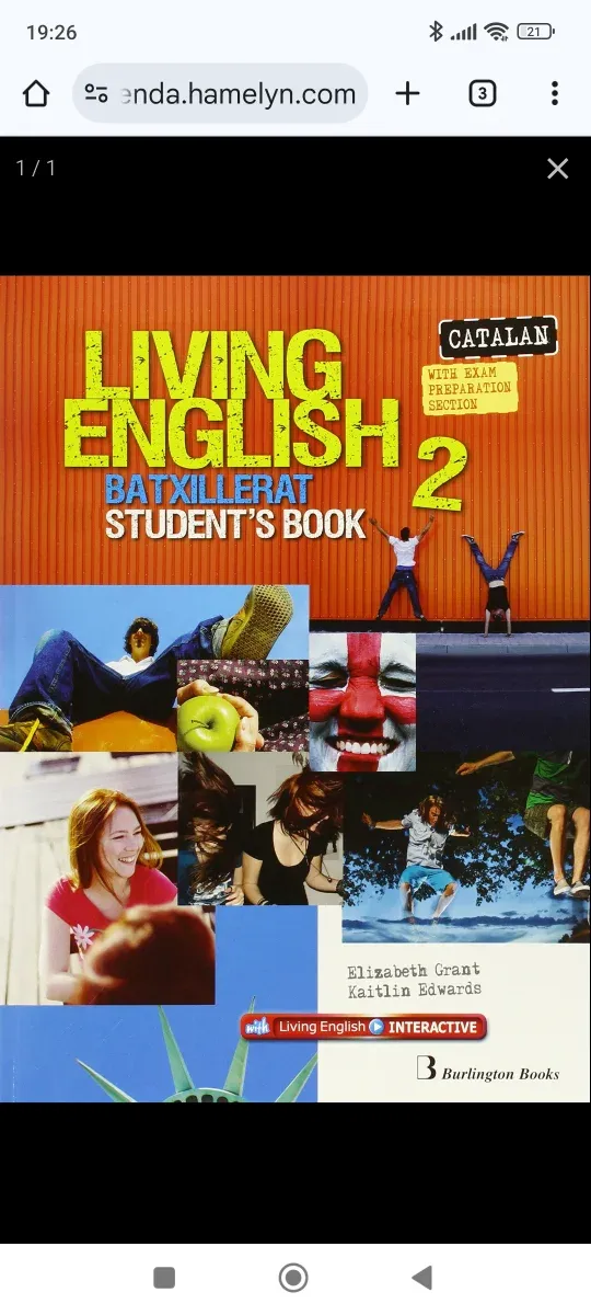 Living English 2 Batxillerat Student's Book