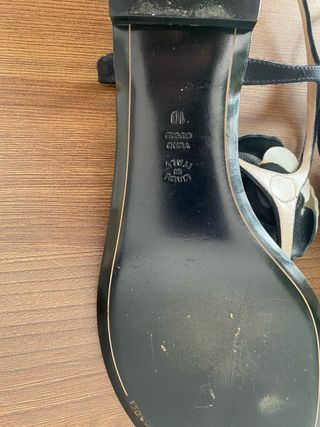 Sandalias con camelia de Casadei