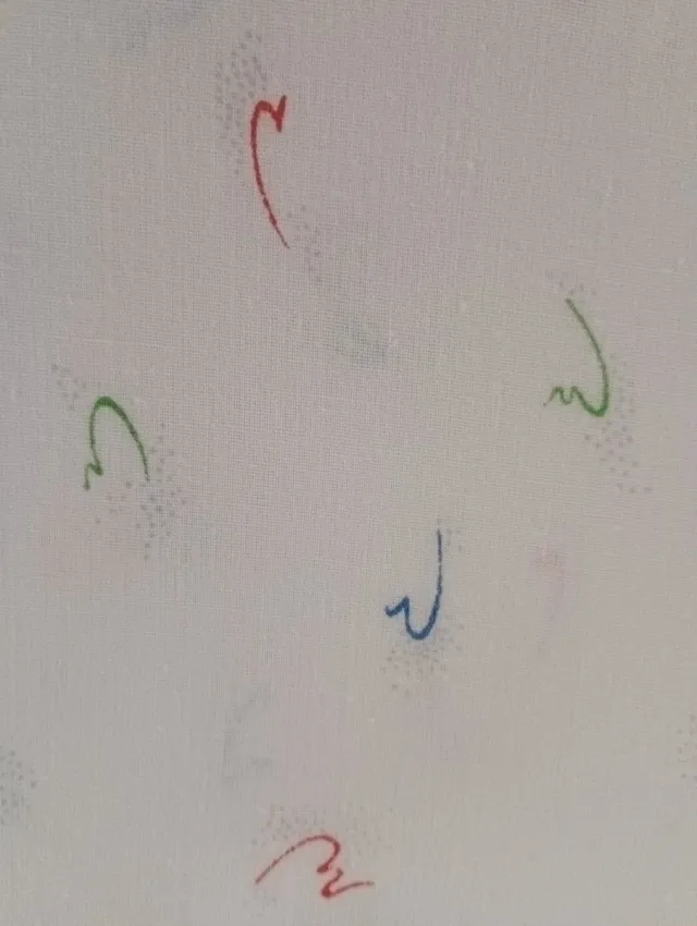 Estupendo juego de sábanas con bodoques, cama 90