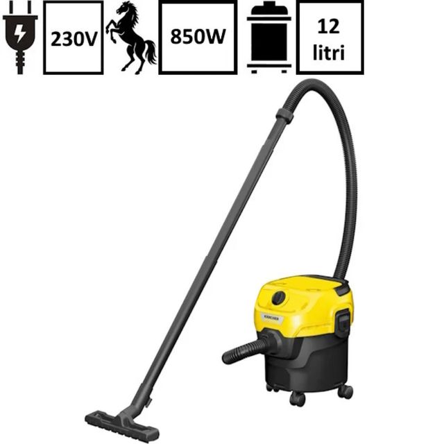 Karcher Aspirapolvere 12L 850W