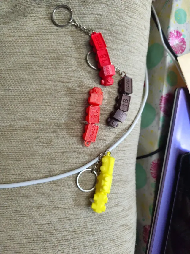 Llavero tren personalizable