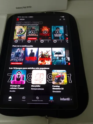 Samsung Galaxy Tab S9 FE Plus con S Pen