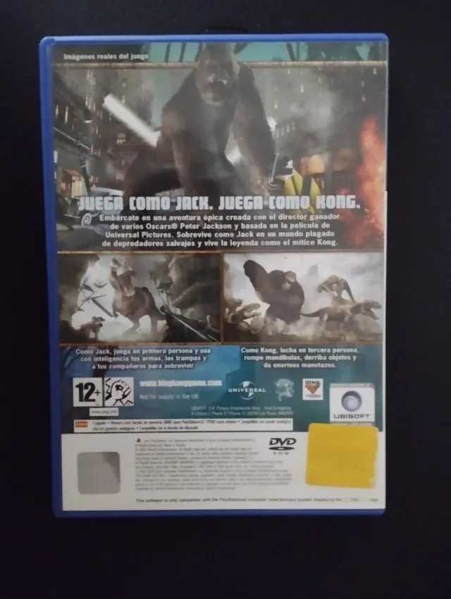 PS2 King Kong: El Videojuego