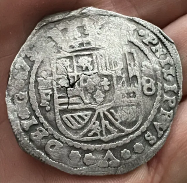 8 Reales Plata Antigua 25,98gr