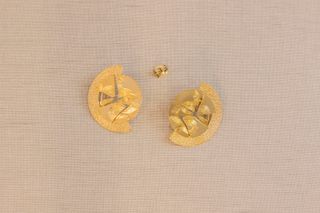Pendientes chapados oro 18k Nuevos