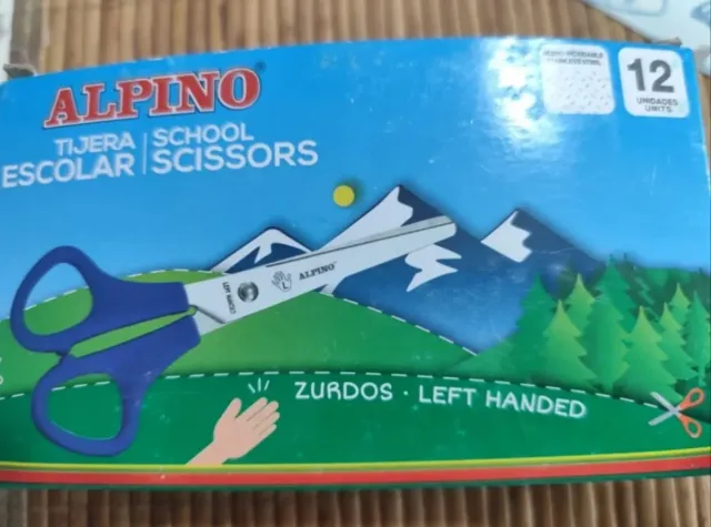Tijeras Escolares Alpino Zurdo 130mm