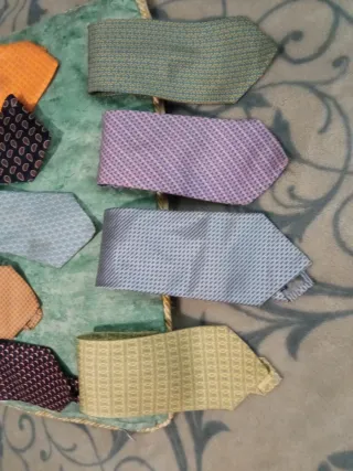 Corbatas de vestir. Seda