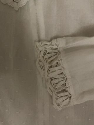 Blusa Zara Trafaluc Encaje Blanca