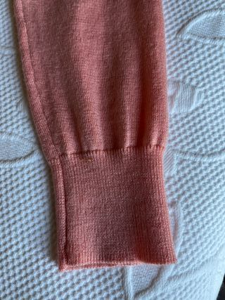 Vestido punto color salmón talla S