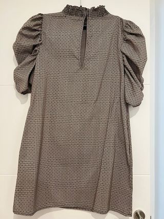 Vestido Zara mangas abullonadas