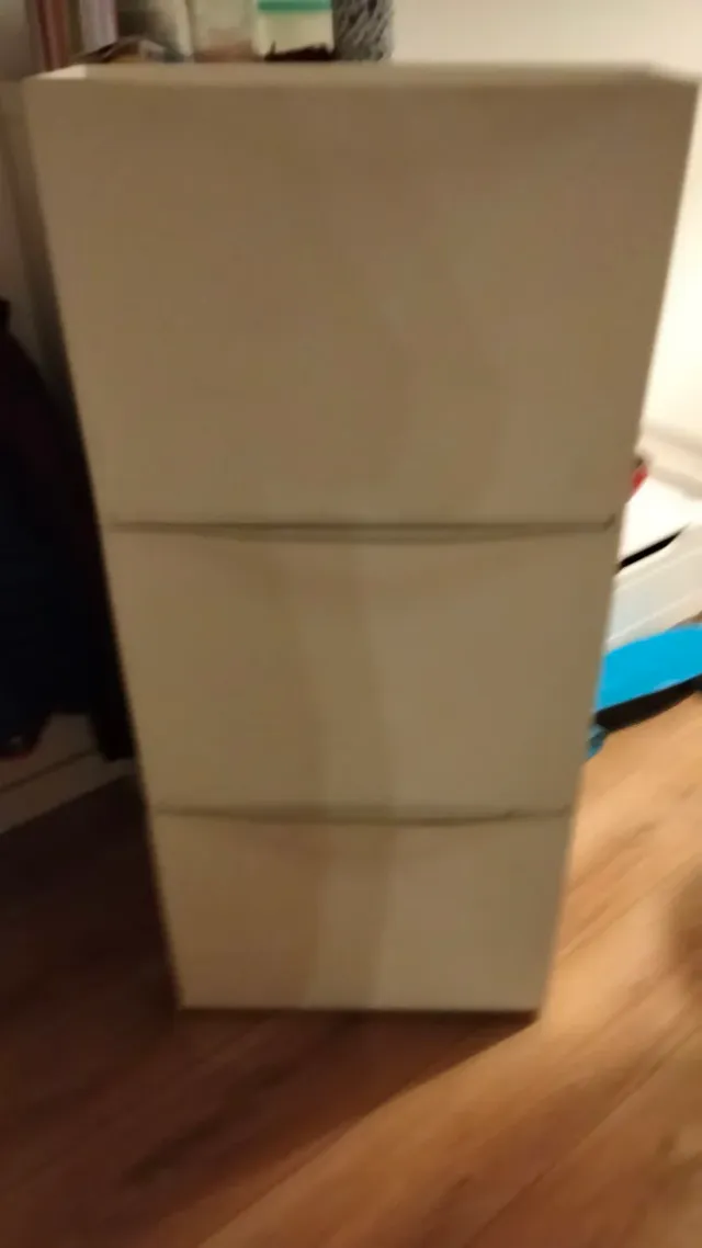 Zapatero Ikea Blanco Plástico