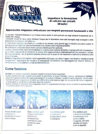 Antikal Gold Anticalcare Magnetico