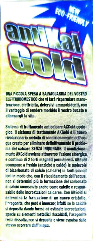 Antikal Gold Anticalcare Magnetico