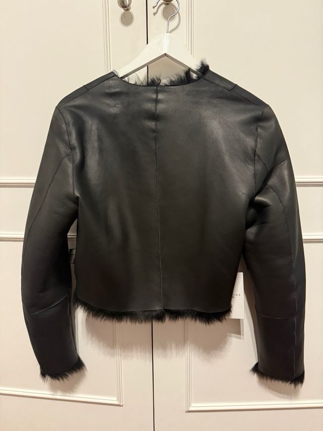 Casaco Pele e Pelo Reversível Mango e Jen ceballos