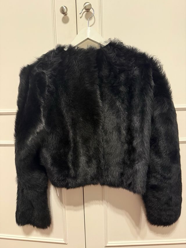 Casaco Pele e Pelo Reversível Mango e Jen ceballos