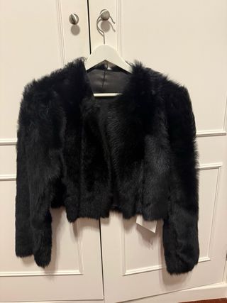 Casaco Pele e Pelo Reversível Mango e Jen ceballos