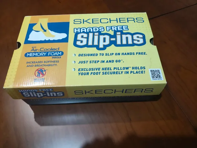 Skechers Slip-Ins Mujer Negro/Rosa