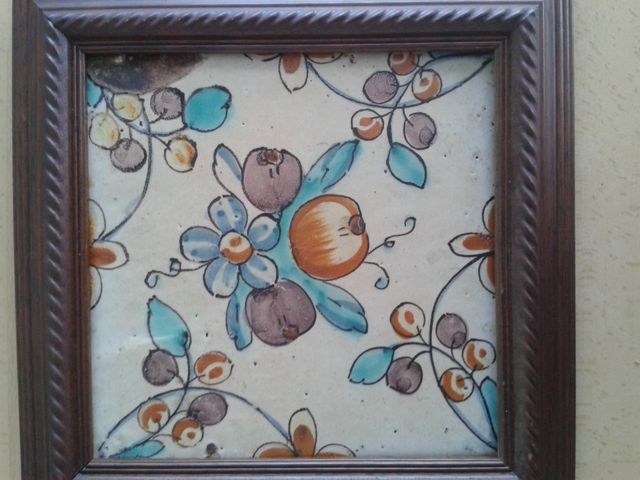 B7 AZULEJO ANTIGUO SIGLO XVIII VALENCIA