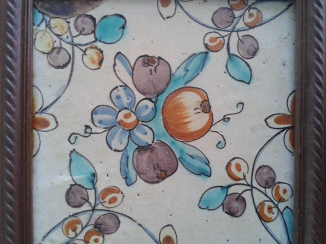 B7 AZULEJO ANTIGUO SIGLO XVIII VALENCIA