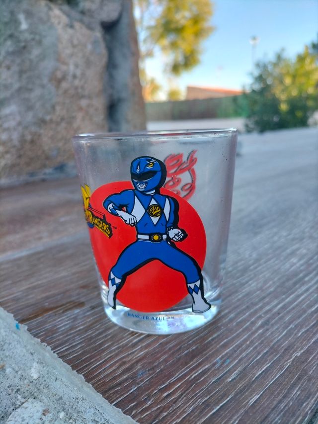 Vaso Coca-Cola Power Rangers Vintage