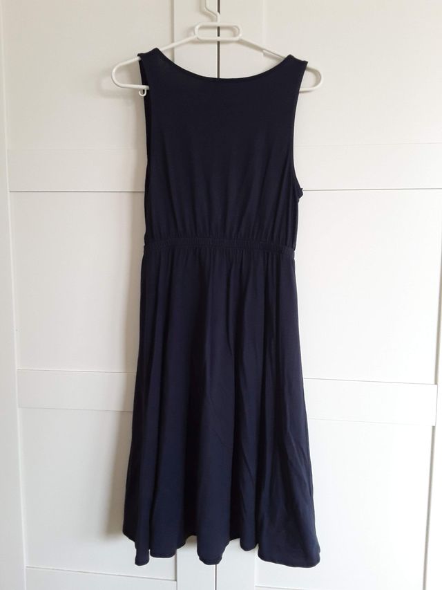 Vestido azul marino de Esprit. Talla S