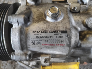 Compresor aire acondicionado 9800839580 Peug